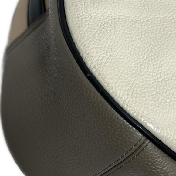 Auth COACH - F57500 Beige Multi Leather Shoulder Bag - Picture 9 of 9